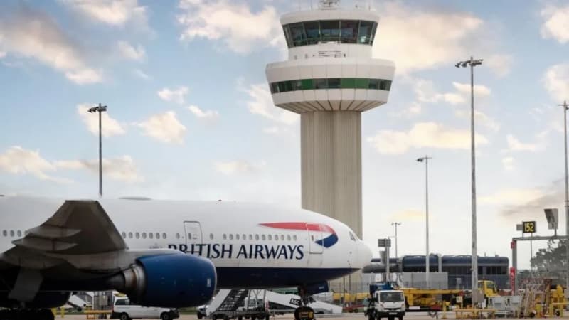 Confused pilot sets British Airways plane on fire