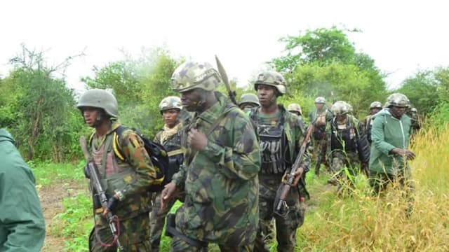 Troops arrest suspected gunrunners, recover arms in Plateau