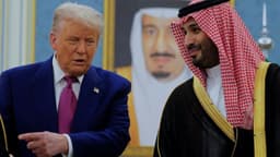 Trump pledges to lift Syria sanctions as he seals $142bn arms deal on Saudi visit