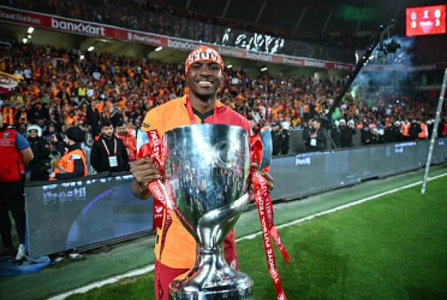 Osimhen’s brace fires Galatasaray to Turkish cup glory