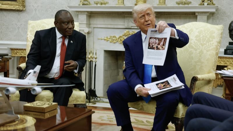 Trump’s photo of dead ‘white farmers’ shown Ramaphosa not from South Africa — Report