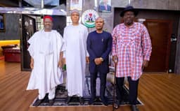 PDP Crisis: Saraki, Dickson, Dankwambo in Enugu, meet Gov Mbah