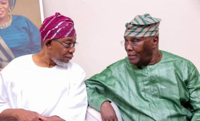 ‘Tinubu will fall in 2027’ – Aregbesola, Atiku meet in Osun