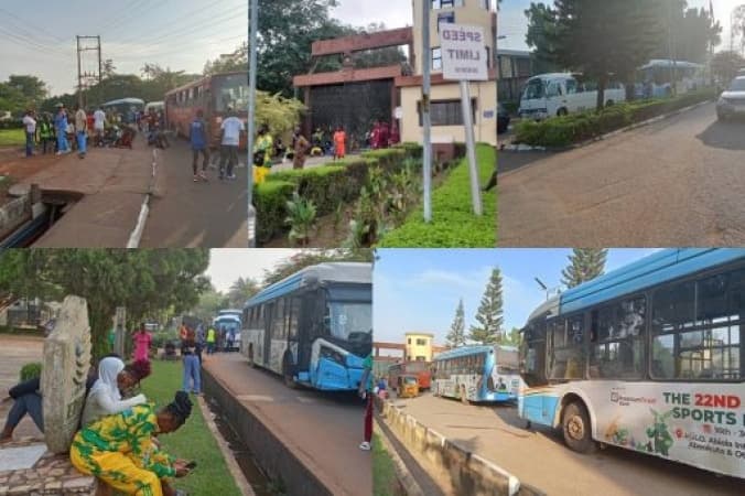 JUST IN: Ogun athletes protest over allowances, ground activities at Gateway games