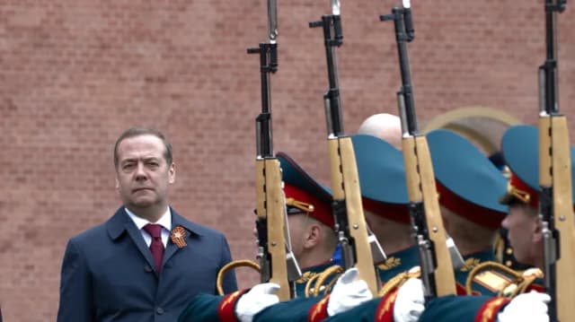 War of words: Russia?s Medvedev rebukes Trump over Putin social media post