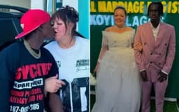 Sealed with a kiss: 68-year-old UK woman marries 25-year-old Nigerian she met on Facebook