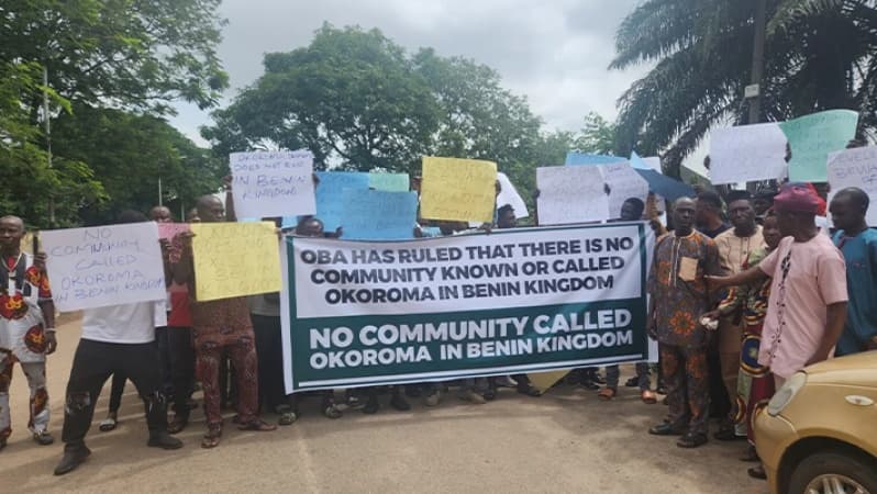 Edo community protests alleged takeover of ancestral land