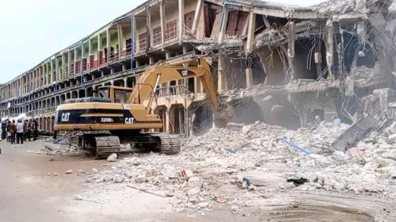Abia traders send SOS to Otti over alleged illegal demolition, high cost of shops at Ekeoha Market