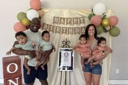 Quadruplets break world record after being born more than 100 days ahead of schedule