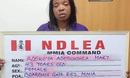Make-up artist nabbed with 2.20kg cocaine at Lagos airport