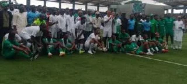 Sanwo-Olu, others grace Troost-Ekong charity football match