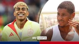 Marcus Rashford: Man Utd forward says he would like to play with Barcelona star Lamine Yamal