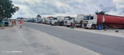 Dangote Refinery tank drivers defy e-Call-Up system take-off, keep tankers on FTZ Highway