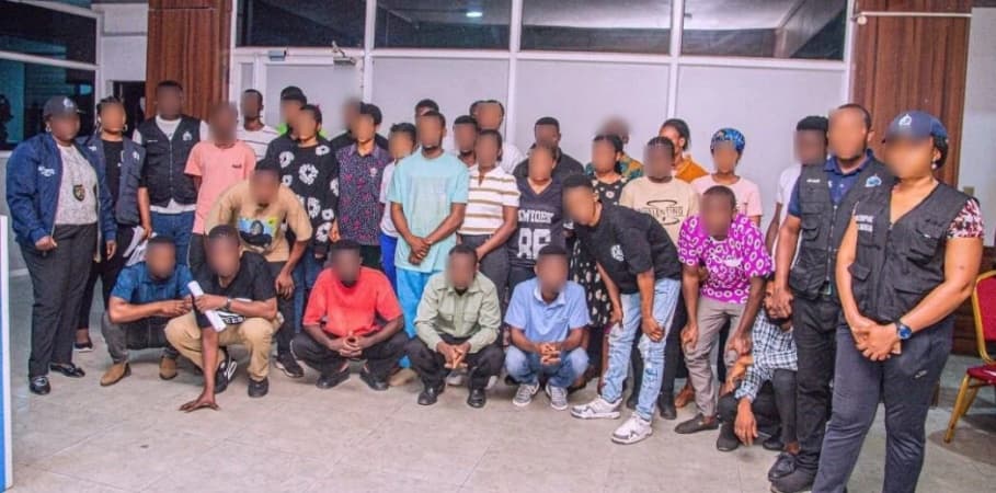46 trafficked Ghanaians rescued in Abuja