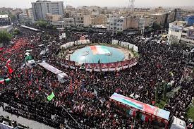Iran holds state funeral for military leaders killed in Israel conflict