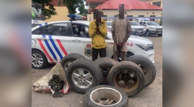 Police detain suspected cultist, vandals, recover pistol, vehicle parts