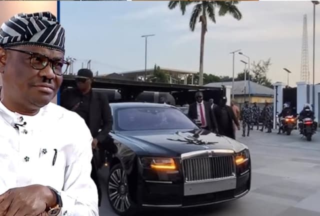 Wike defends lifestyle, including riding Rolls Royce as a minister