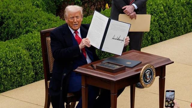 Trump announces 25 per cent tariffs on South Korea and Japan