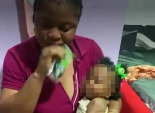VIDEO: I was just creating content — Nigerian mother denies giving her infant alcohol