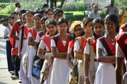 Two arrested after school girls in India allegedly made to strip for period check