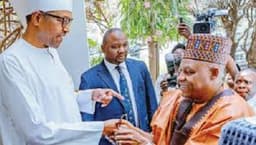 Shettima visits ailing Buhari, Abdulsalami in London
