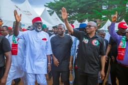 Anambra 2025: Obi campaigns for LP candidate, says coalition is for 2027