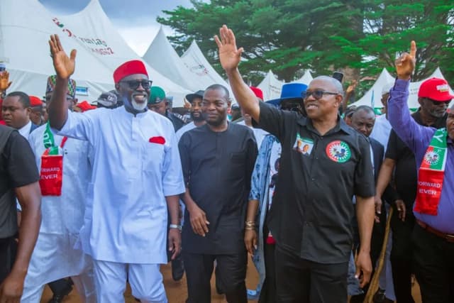 Anambra 2025: Obi campaigns for LP candidate, says coalition is for 2027