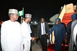 Tinubu back in Abuja after Saint Lucia state visit, 17th BRICS Summit in Brazil