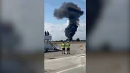 Southend airport to remain closed after fireball plane crash