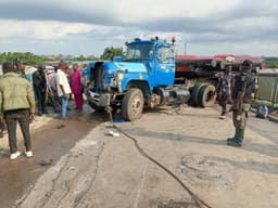 Six dead as truck rams into trailer, crushes tricycles in Delta
