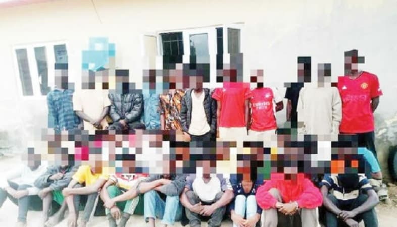 Police rescue 39 Ghanaians, others in trafficking crackdown