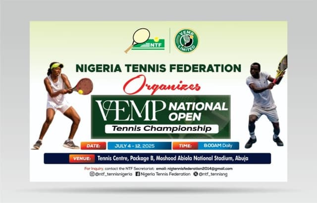 More than 100 players to participate in 2025 NTF-CBN Tennis Championship