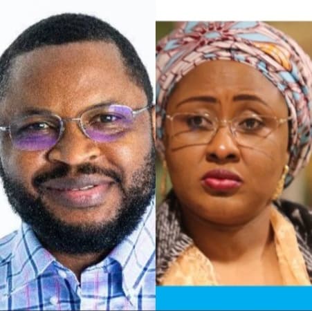 Farooq Kperogi apologises to Aisha Buhari over divorce claim
