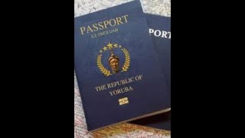 Controversy over Yoruba National Diplomatic Passport