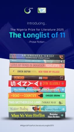 Heavyweights battle for $100,000 in The Nigeria Prize for Literature 2025