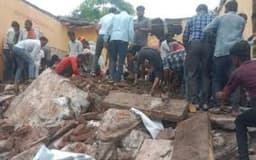 Seven children killed in India school roof collapse