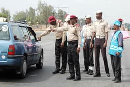 FRSC operatives mount road block to harass worshippers on Sundays in Kubwa, Dutse axis of Abuja