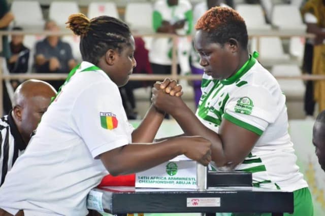 Nigeria tops medals table at 14th African Arm Wresting championship