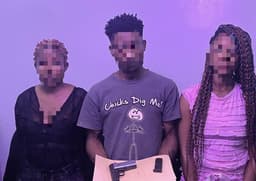 Police detain couple, 1 other for alleged possession of pistol