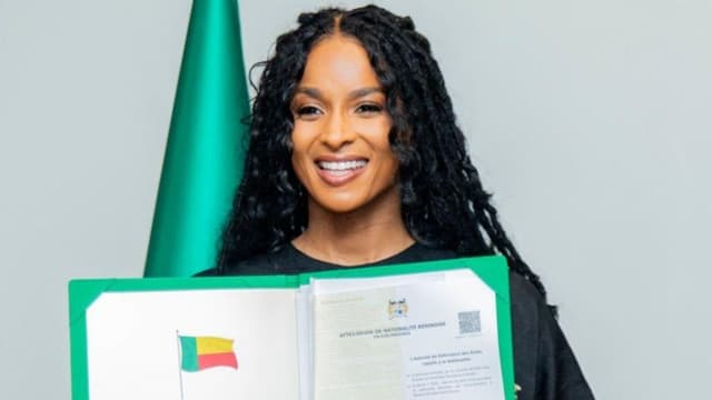 US Grammy winner Ciara becomes citizen of Benin under new slavery descendants? law