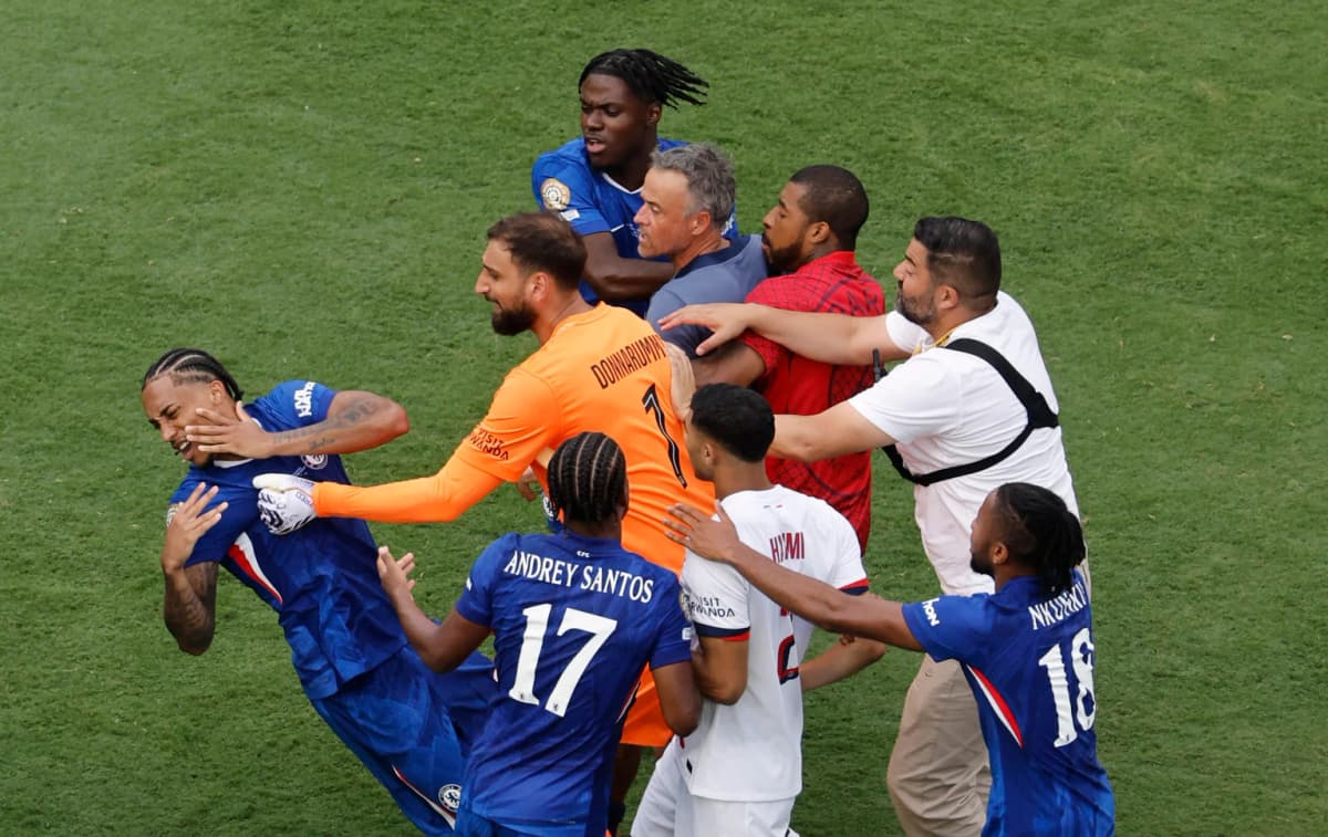 Joao Pedro explains why he clashed with PSG manager Luis Enrique after Chelsea’s Club World Cup win