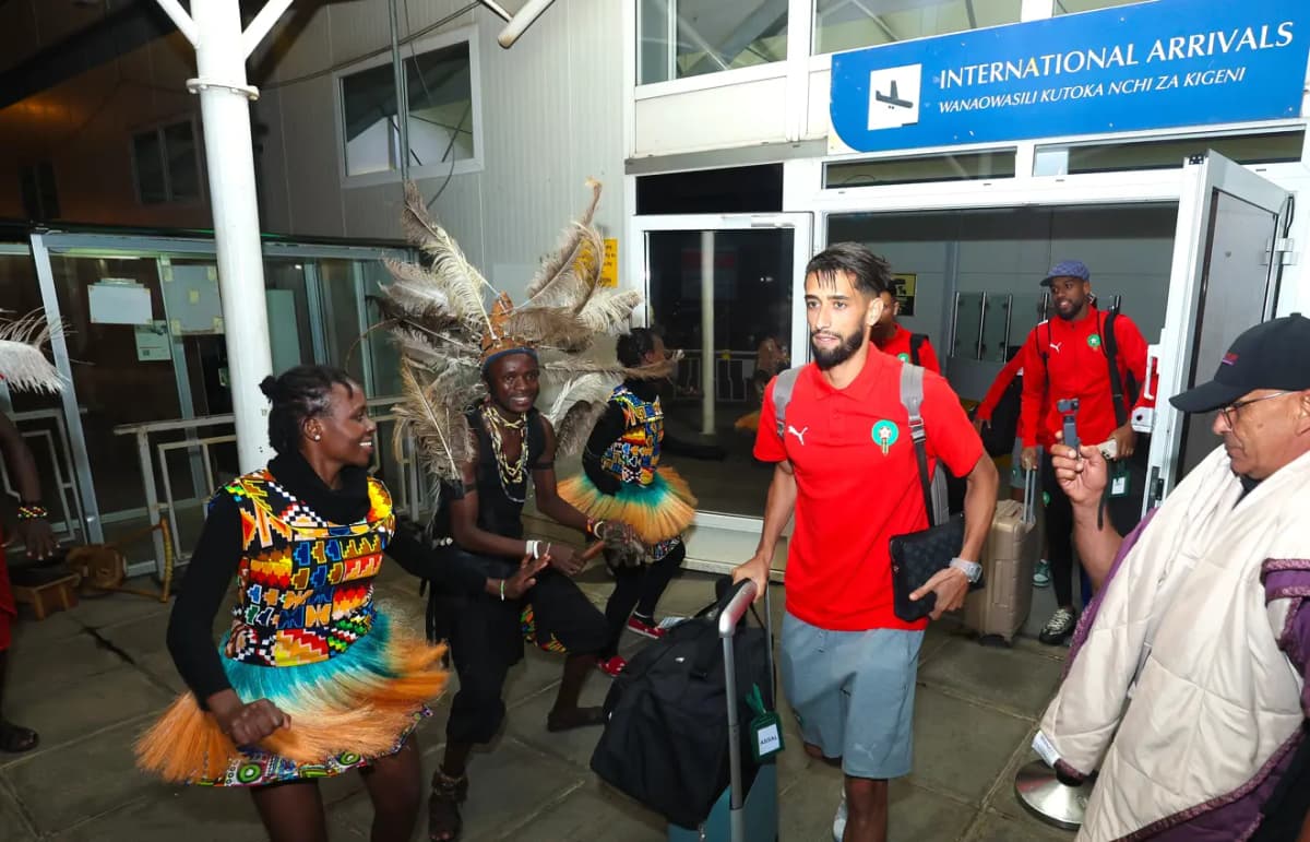 Morocco first to arrive in Kenya for TotalEnergies CAF CHAN 2024