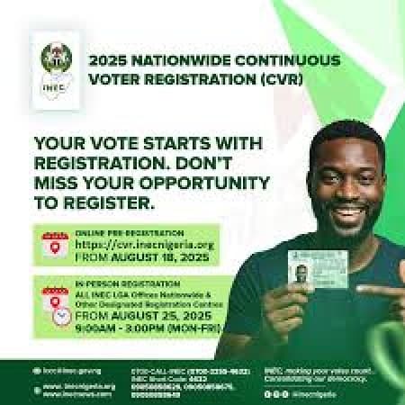 2027: INEC to begin online voter pre-registration August 18