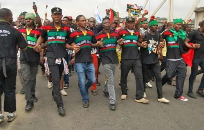 We have no hideouts, camps, terror cells, IPOB tells FG