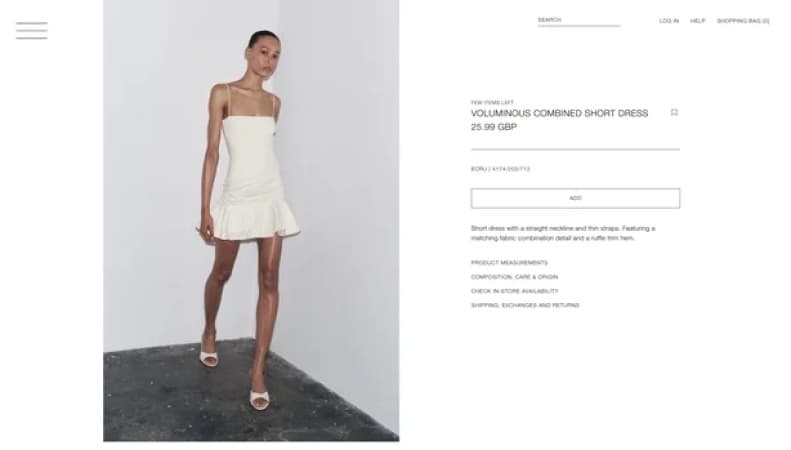 Zara ads banned in UK for ‘unhealthily thin’ models