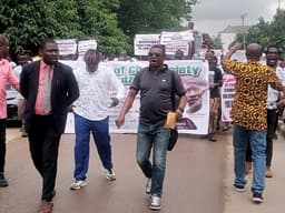 Lagos-Calabar Coastal Highway: Protesters storm Works Ministry over demolition of properties
