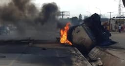 Mother, child die as tanker rams into commercial vehicle in Anambra