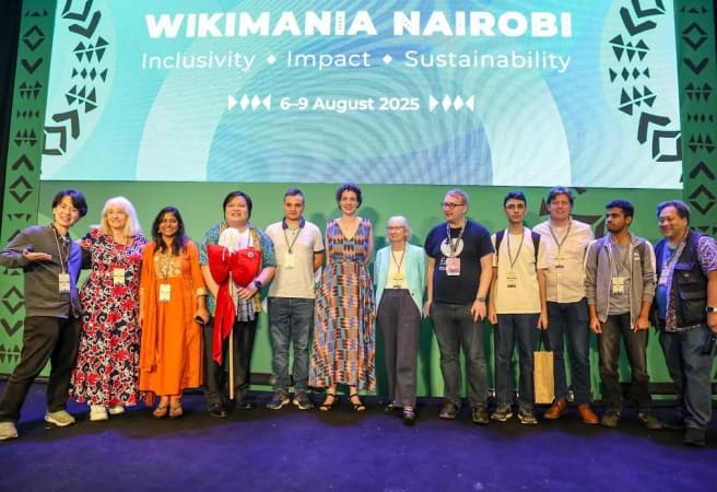 Nigerian, others honoured by Wikipedia at Wikimania 2025