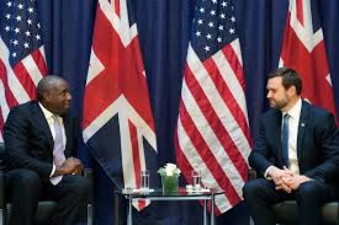 Vance and Lammy host Ukraine talks ahead of US-Russia summit
