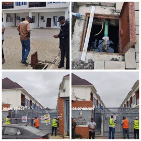 Lagos seals Lekki estate for pumping sewage into public drains